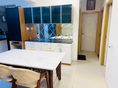 Hall Image of 1100 Sq.ft 2 BHK Apartment / Flat for rent in Adani Aangan, Shantigram Ahmedabad for Rs. 28500