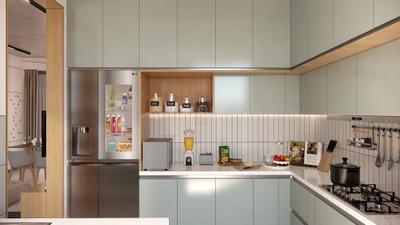 Kitchen Image of 3003 Sq.ft 4 BHK Apartment / Flat for sale in Anna Nagar Chennai for Rs. 60000000