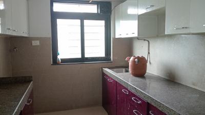 Kitchen Image of 740 Sq.ft 2 BHK Apartment / Flat for rent in Kanakia Zen World, Kanjurmarg East Mumbai for Rs. 60000