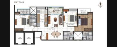 Image of 1408 Sq.ft 3 BHK Apartment / Flat for sale in Codename Superstar, Undri, Pune for Rs. 8200000