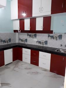 Kitchen Image of 1250 Sq.ft 2 BHK Builder Floor for rent in Gomti Nagar Lucknow for Rs. 17500