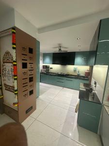 Kitchen Image of 3168 Sq.ft 4 BHK Apartment / Flat for sale in Krishna The Nest Residency, Nikol Ahmedabad for Rs. 17000000