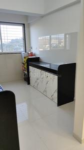 Kitchen Image of 750 Sq.ft 1.5 BHK Apartment / Flat for rent in Samrat Sarthak, Katraj Pune for Rs. 20000