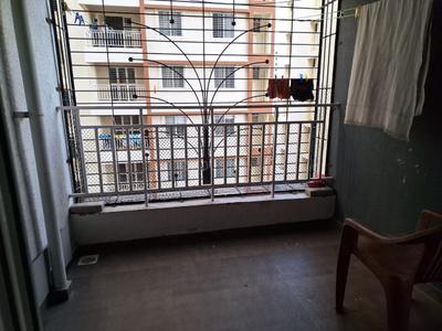 Balcony Image of 950 Sq.ft 2 BHK Apartment / Flat for sale in Nirmitee Shubhyog Phase 1, Moshi Pune for Rs. 5200000