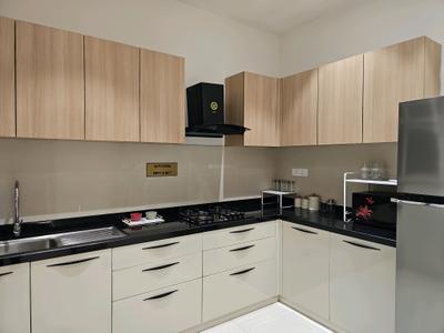Kitchen Image of 1397 Sq.ft 3 BHK Apartment / Flat for sale in Puravankara Emerald Bay Building 13, Mundhwa Pune for Rs. 12900000