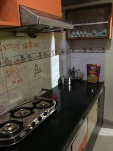 Kitchen Image of 700 Sq.ft 1 BHK Apartment / Flat for rent in Precision Vasant Plaza, Indore GPO Indore for Rs. 16000