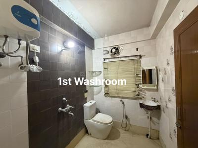 Bathroom Image of 1356 Sq.ft 3 BHK Apartment / Flat for sale in Kaikhali Kolkata for Rs. 6000000