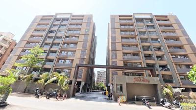 Image of 1413 Sq.ft 2 BHK Apartment / Flat for sale in Samved Green Valley, Sargasan, Gandhinagar for Rs. 7700000