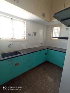 Kitchen Image of 650 Sq.ft 1 BHK Builder Floor for rent in Hebbal Bengaluru for Rs. 16000