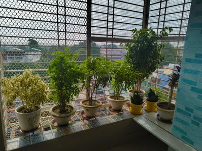 Balcony Image of 1001 Sq.ft 2 BHK Apartment / Flat for sale in Rehanam Construction Rehanams Dhillan Apartment, Ranipur Patna for Rs. 12000000