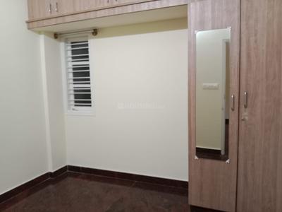 Bedroom Image of 600 Sq.ft 1 BHK Builder Floor for rent in Teachers Colony Bengaluru for Rs. 20000