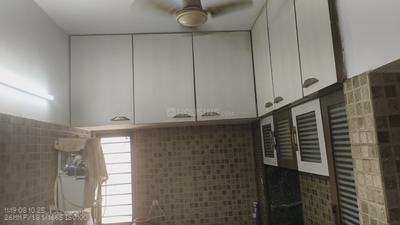 Kitchen Image of 660 Sq.ft 1 BHK Apartment / Flat for sale in Bakeri Smarana Apartments, Vejalpur Ahmedabad for Rs. 3550000