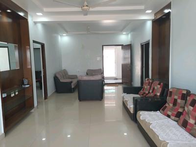 Dining Area Image of 1588 Sq.ft 3 BHK Apartment / Flat for rent in Niharika Splendour, Begumpet Hyderabad for Rs. 52000