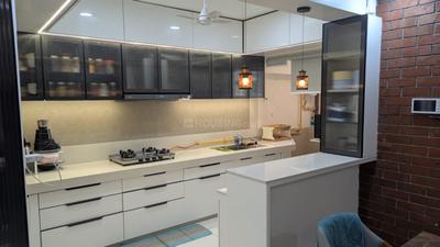 Kitchen Image of 2238 Sq.ft 3 BHK Apartment / Flat for rent in Shivalik Green View, Shantigram Ahmedabad for Rs. 110000