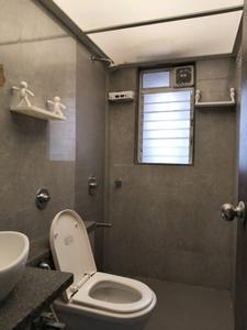 Common Bathroom Image of 1000 Sq.ft 3 BHK Apartment / Flat for sale in Ajmera Manhattan Building 3A And 3B, Wadala East Mumbai for Rs. 35100000
