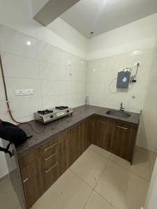 Kitchen Image of 714 Sq.ft 1 BHK Apartment / Flat for rent in Duville Riverdale Suites, Kharadi Pune for Rs. 27000