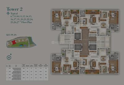 Image of 1560 Sq.ft 3 BHK Apartment / Flat for sale in Kothrud, Pune for Rs. 28300000