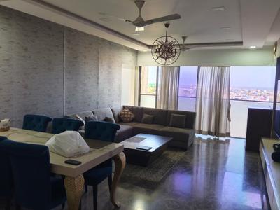 Hall Image of 1250 Sq.ft 3 BHK Apartment / Flat for rent in Rustomjee Paramount, Santacruz West Mumbai for Rs. 375000