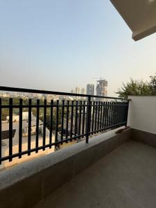Balcony Image of 1000 Sq.ft 1 RK Independent House for rent in Sector 57 Gurgaon for Rs. 26000