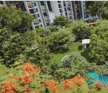 Image of 1115 Sq.ft 2 BHK Apartment / Flat for sale in Kohinoor Central Park, Maan, Pune for Rs. 9800000