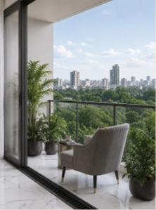Balcony Image of 1068 Sq.ft 2 BHK Apartment / Flat for sale in Lekh Residency, Borivali West Mumbai for Rs. 21700000