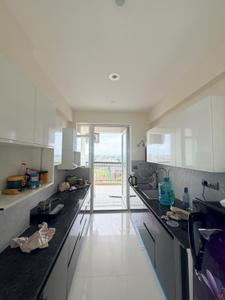 Kitchen Image of 1350 Sq.ft 3 BHK Apartment / Flat for rent in Nirwana Heights, Khanpur Mohali for Rs. 42000