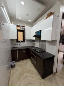 Kitchen Image of 900 Sq.ft 2 BHK Builder Floor for rent in Rajouri Garden New Delhi for Rs. 30000