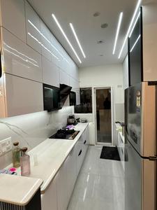 Kitchen Image of 600 Sq.ft 1 BHK Apartment / Flat for sale in Trinity High Street North Avenue, Noida Extension Greater Noida for Rs. 2865000