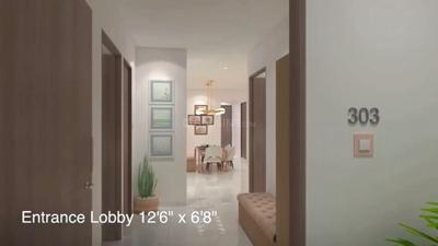 Hall Image of 1602 Sq.ft 3 BHK Apartment / Flat for sale in Magarpatta Nova Residency Wing A To B, Mundhwa Pune for Rs. 16700000