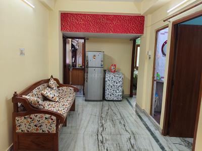 Hall Image of 1000 Sq.ft 3 BHK Apartment / Flat for sale in Kalikapur, EM Bypass Kolkata for Rs. 4600000
