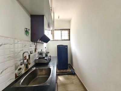 Kitchen Image of 550 Sq.ft 1 BHK Apartment / Flat for rent in Brookefield Bengaluru for Rs. 20000