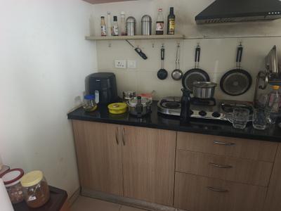 Kitchen Image of 650 Sq.ft 1 BHK Apartment / Flat for rent in Vaswani Menlo Park, Munnekollal Bengaluru for Rs. 28500