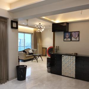 Hall Image of 1700 Sq.ft 3 BHK Apartment / Flat for rent in Sheth Avalon, Thane West Thane for Rs. 110000