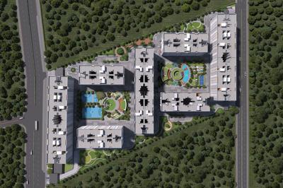 Image of 1856 Sq.ft 4 BHK Apartment / Flat for sale in K Shire, Punawale, Pune for Rs. 14560000