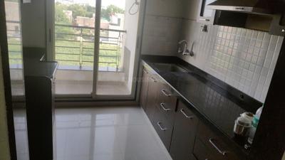 Kitchen Image of 1200 Sq.ft 2 BHK Apartment / Flat for rent in Vinod Siddharth Residency, Gangana Jodhpur for Rs. 15000