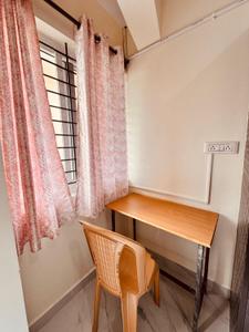 Bedroom Image of 400 Sq.ft 1 RK Apartment / Flat for rent in Domlur Layout Bengaluru for Rs. 25500