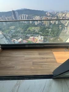 Balcony Image of 1650 Sq.ft 4 BHK Apartment / Flat for rent in Raymond The Address By GS Tower A, Thane West Thane for Rs. 120000