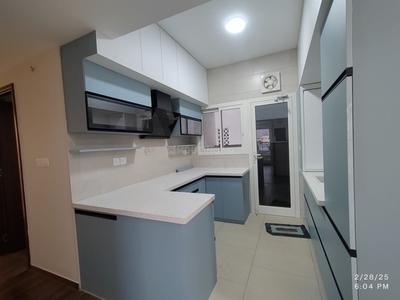 Kitchen Image of 1550 Sq.ft 3 BHK Apartment / Flat for rent in Sobha Windsor, Whitefield Bengaluru for Rs. 72000