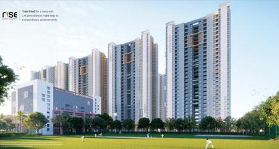 Image of 638 Sq.ft 2 BHK Apartment / Flat for sale in Merlin Rise, Rajarhat, Kolkata for Rs. 6600000