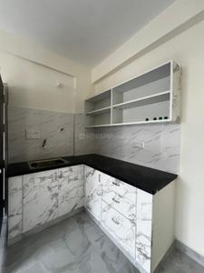 Kitchen Image of 600 Sq.ft 1 BHK Builder Floor for rent in Kartik Nagar Bengaluru for Rs. 19000