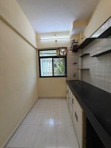 Kitchen Image of 610 Sq.ft 1 BHK Apartment / Flat for rent in Abrol Krishna Utsav, Malad West Mumbai for Rs. 37000