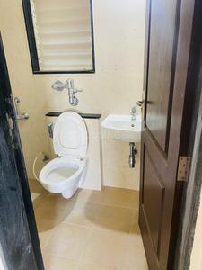 Bathroom Image of 650 Sq.ft 2 BHK Apartment / Flat for sale in Nyati Elan Central I, Wagholi Pune for Rs. 5700000