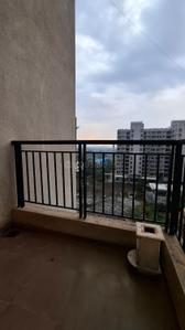 Balcony Image of 990 Sq.ft 2 BHK Apartment / Flat for rent in Sai Saisha, Punawale Pune for Rs. 22500