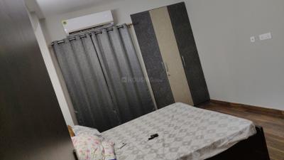 Bedroom Image of 1950 Sq.ft 3 BHK Apartment / Flat for rent in Veetrag City, Pal Gaon Jodhpur for Rs. 25000