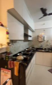 Kitchen Image of 960 Sq.ft 2 BHK Apartment / Flat for rent in Sukhwani Dynasty, Wakad Pune for Rs. 38000