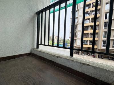 Balcony Image of 670 Sq.ft 1 BHK Apartment / Flat for sale in Thakurli Thane for Rs. 4500000