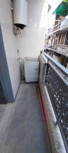 Balcony Image of 700 Sq.ft 1 BHK Builder Floor for rent in Ashok Nagar New Delhi for Rs. 23000