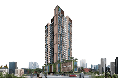 Image of 1368 Sq.ft 2 BHK Apartment / Flat for sale in Shree Jewel Crest, Nerul, Navi Mumbai for Rs. 27100000