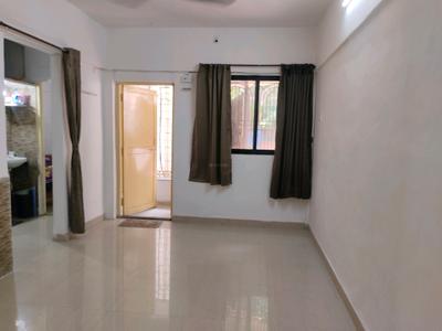 Living Room Image of 550 Sq.ft 1 BHK Apartment / Flat for rent in Airoli Navi Mumbai for Rs. 26000