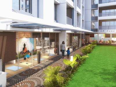 Image of 1054 Sq.ft 2 BHK Apartment / Flat for sale in Top Towers A, Wakad, Pune for Rs. 11100000